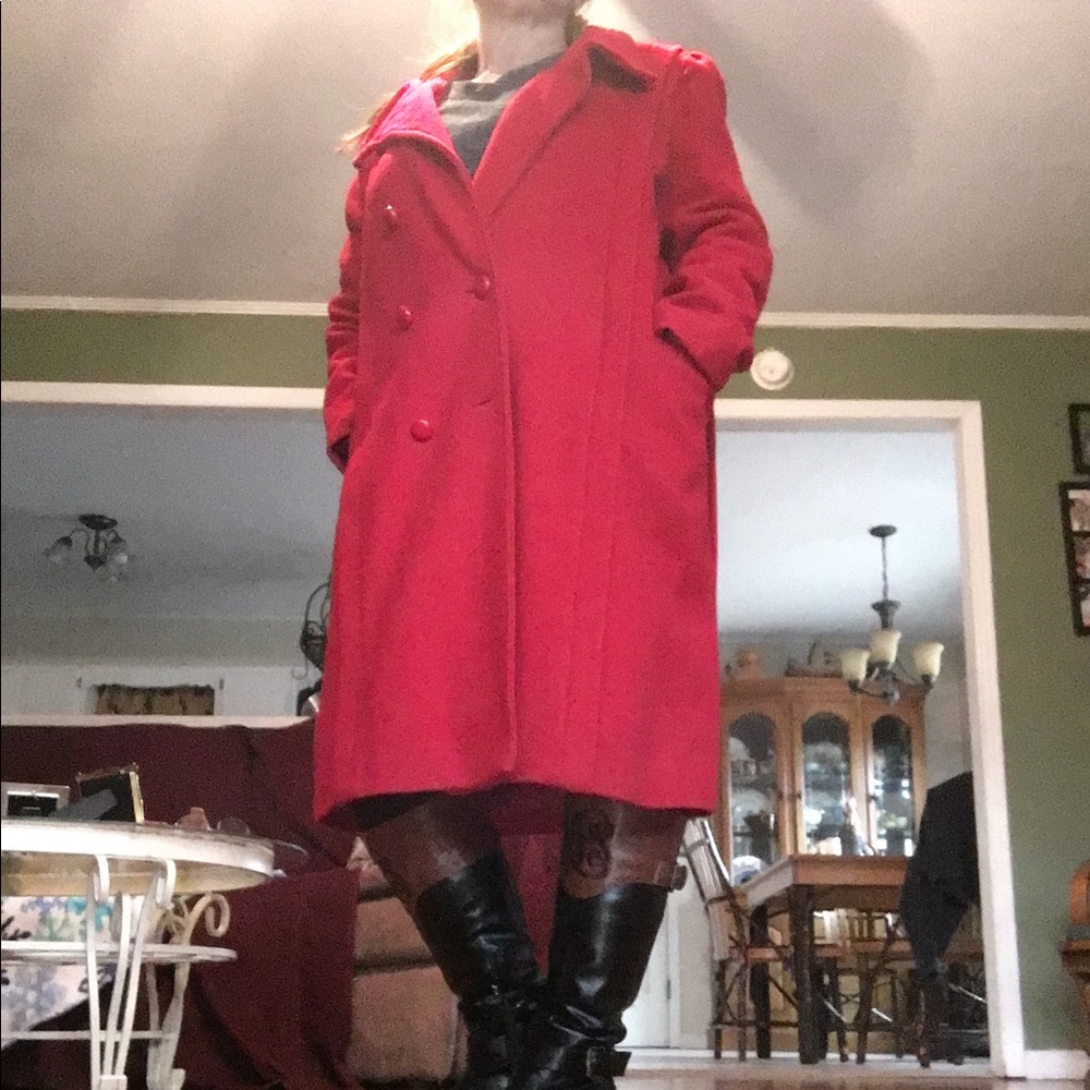 Wool- blend Peacoat
